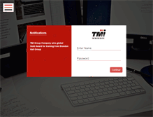 Tablet Screenshot of intranet.tminetwork.com
